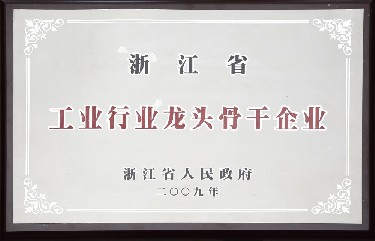 浙(zhe)江省工(gong)業行業(ye)龍頭骨(gu)幹企業(ye)